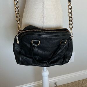Black Michael Kors Convertible Crossbody/Satchel